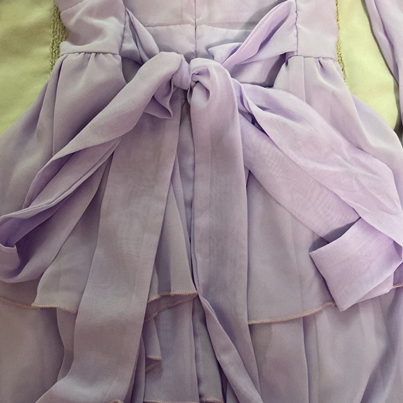 purple romper dress - Picture 4 of 4